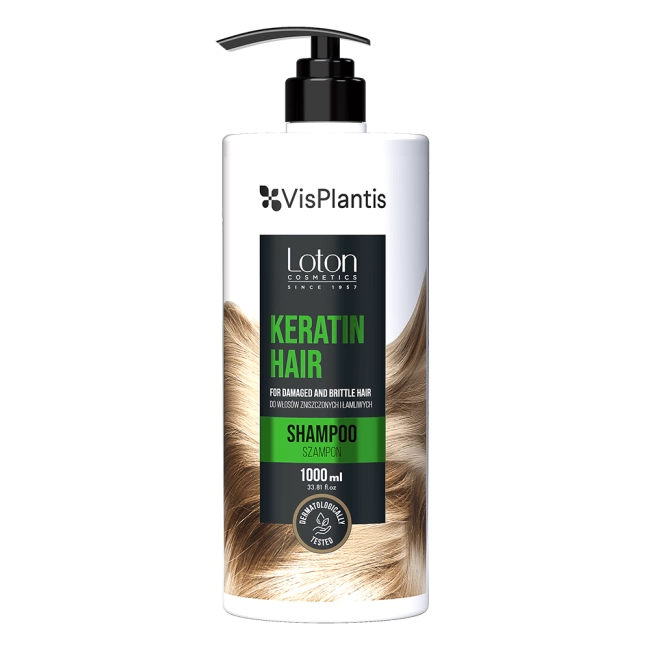 Vis Plantis Keratin Hair Szampon do Włosów 1000ml
