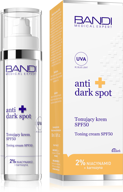 Bandi Anti Dark Spot Tonujący Krem SPF50 50ml