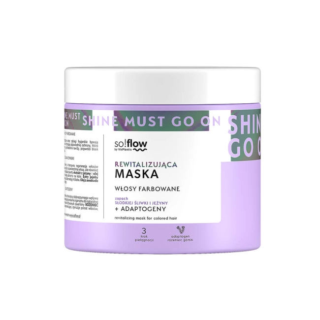 So!flow Rewitalizująca Maska do Włosów Farbowanych 400ml