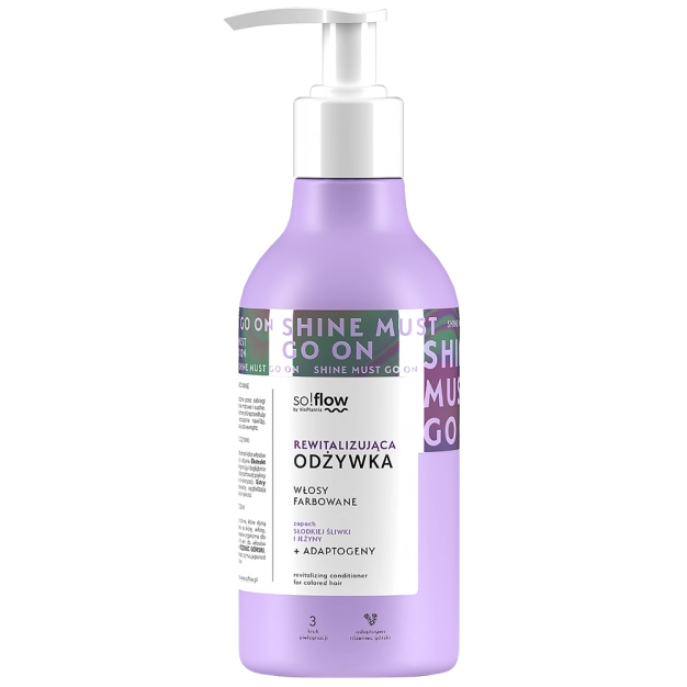 So!flow Rewitalizująca Odżywka do Włosów Farbowanych 400ml