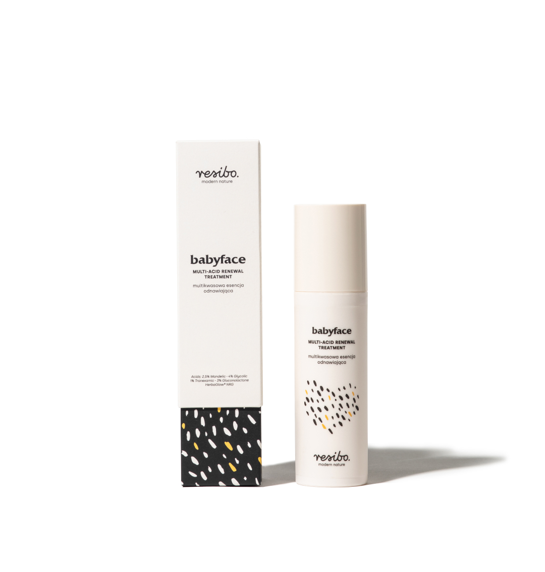 Resibo Babyface Multikwasowa Esencja Odnawiająca 50ml