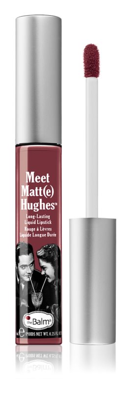 theBalm Meet Matt(e) Hughes Matowa Szminka w Płynie Confident