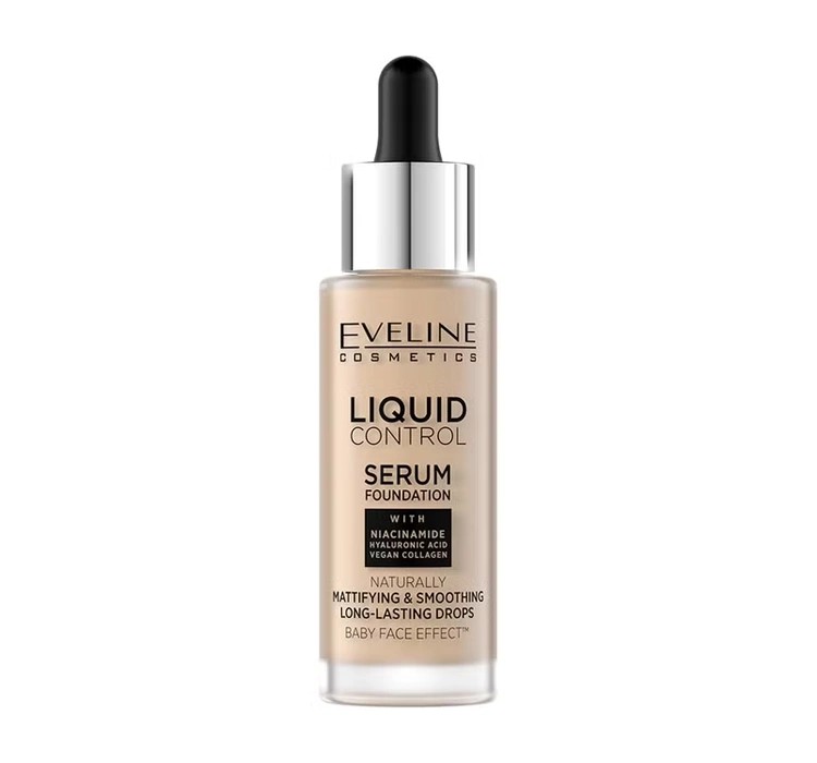 Eveline Podkład Liquid Control 025 Light Rose