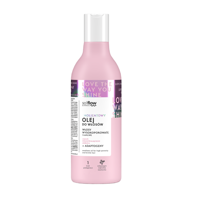 So!flow Olej do Włosów Wysokoporowatych 150ml