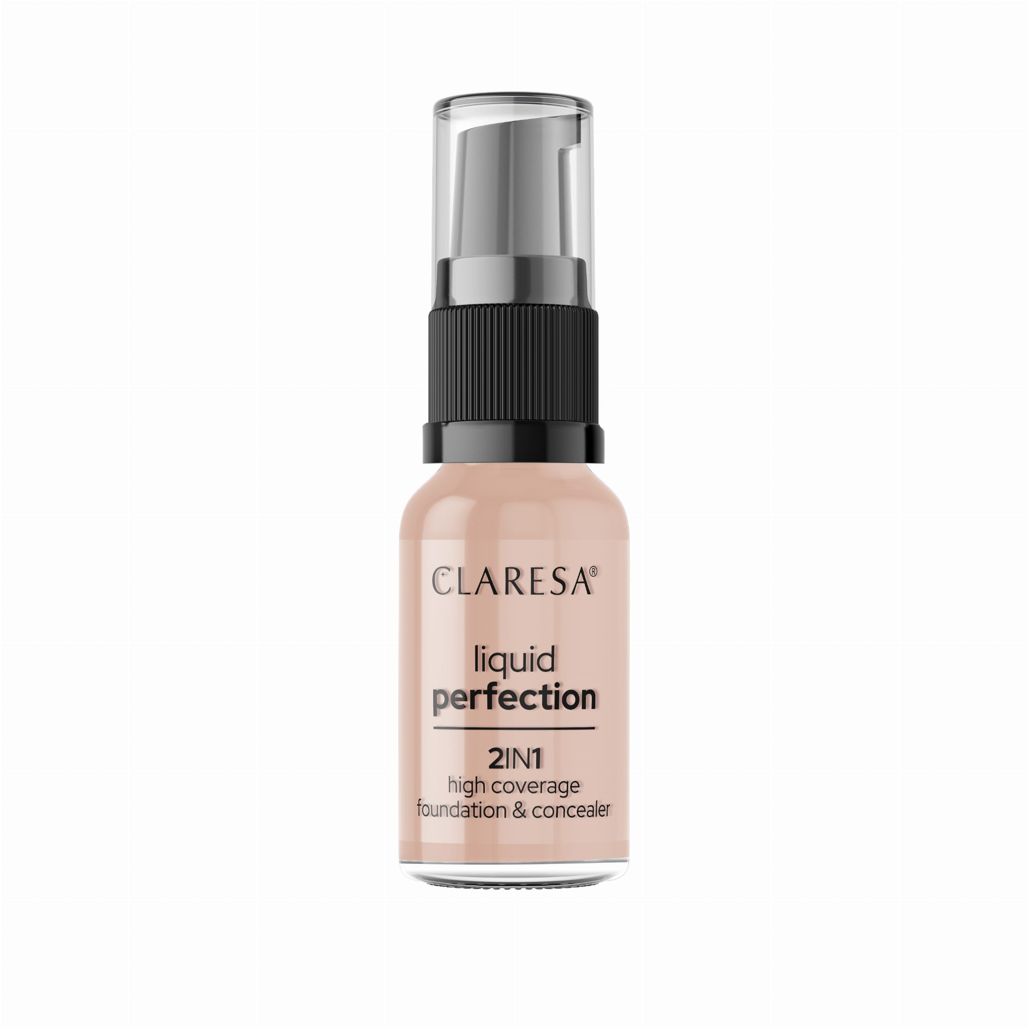 Claresa Liquid Perfection 2w1 Podkład i Korektor 104 Nude
