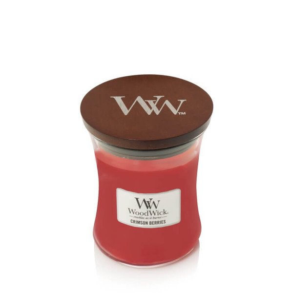 WoodWick Świeca Średnia Crimson Berries