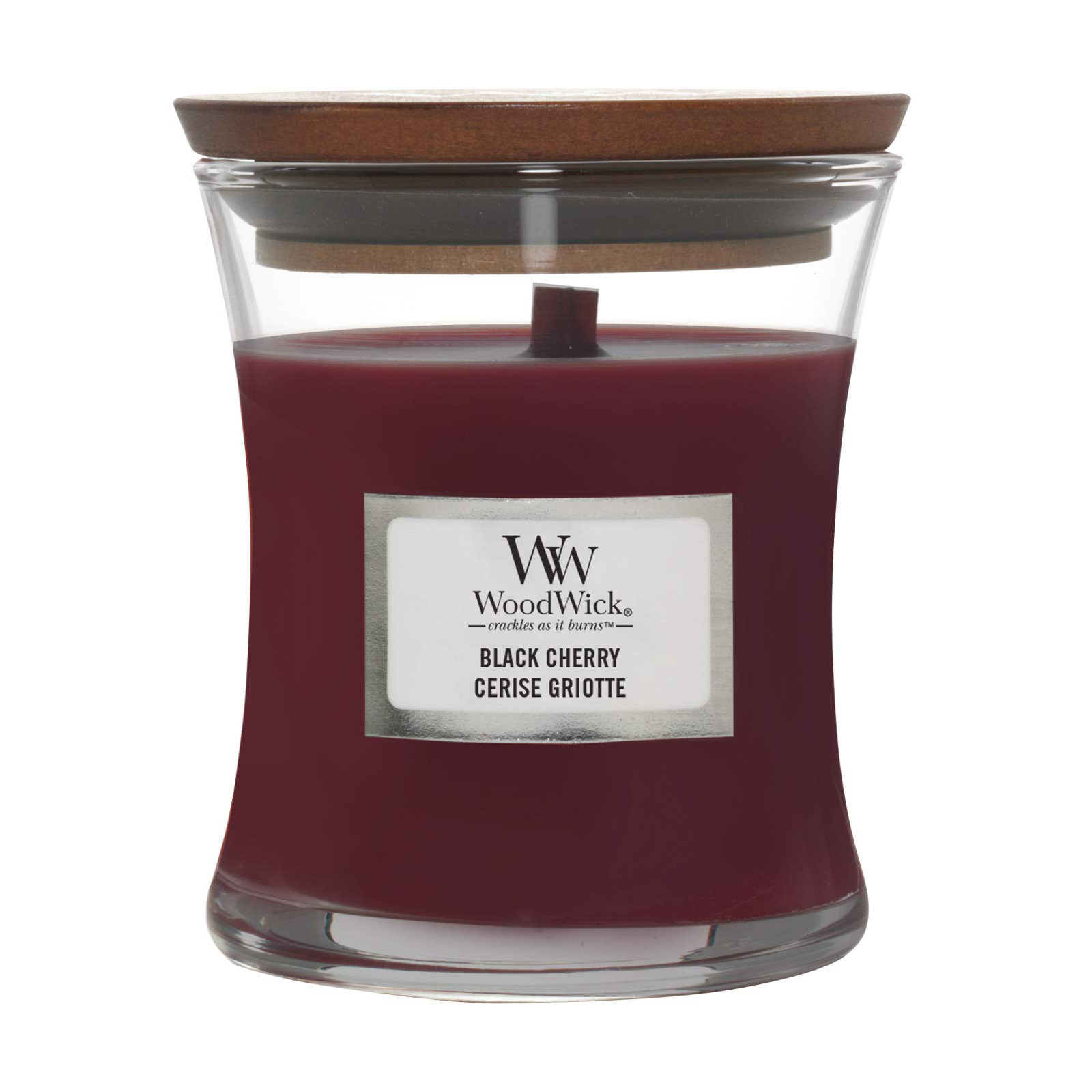 WoodWick Świeca Mała Black Cherry