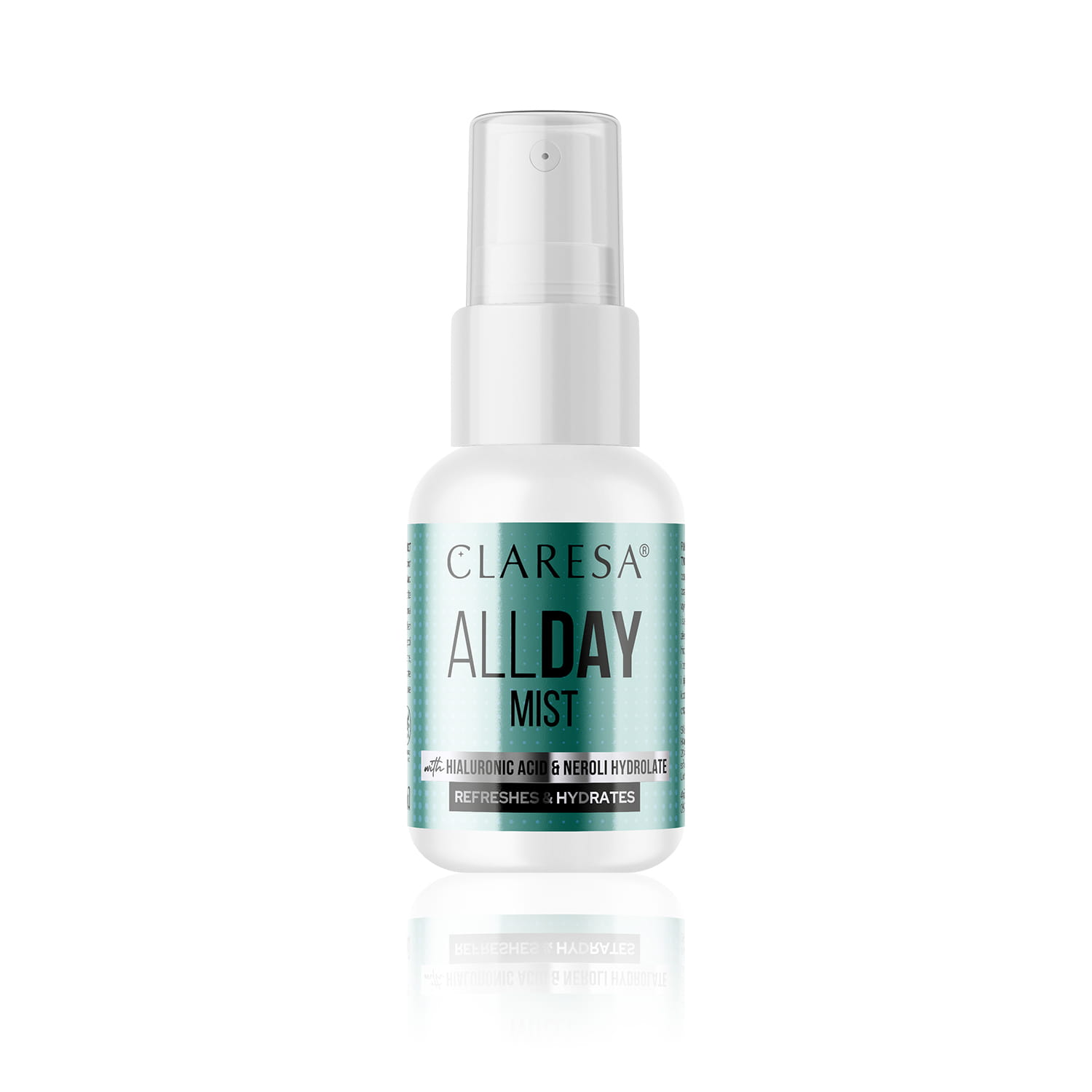 Claresa All Day Mist Nawilżająco-Odświeżająca Mgiełka do Twarzy 50ml