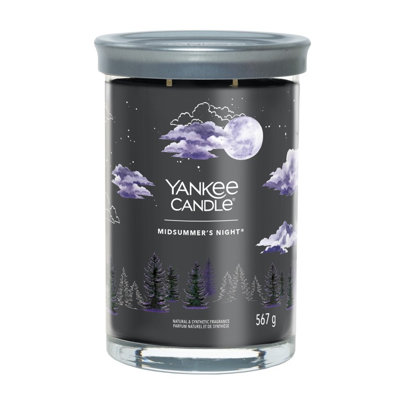 Yankee Candle Tumbler Świeca w Dużym Słoiku z Dwoma Knotami Midsummer's Night