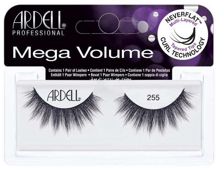 Mega Volume Rzęsy w Paskach 255 Black