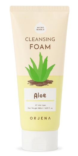 ORJENA Pianka do Mycia Twarzy Aloe 180ml