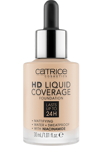 Catrice HD Liquid Coverage Płynny Podkład Kryjący 010 Light Beige