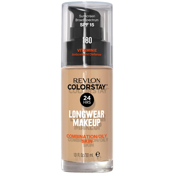 Revlon ColorStay Podkład Cera Tłusta i Mieszana 180 Sand Beige z pompką
