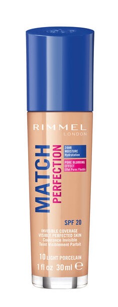 Rimmel Match Perfection Podkład 010 Light Porcelain