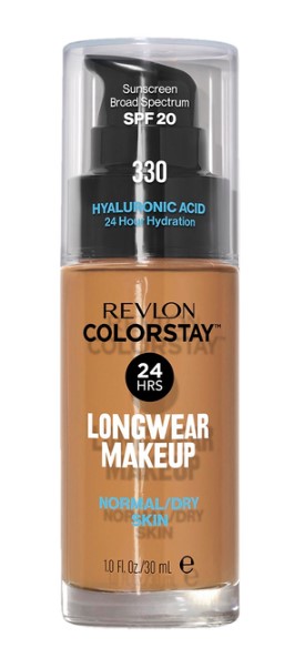 ColorStay Podkład Cera Sucha i Normalna 330 Natural Tan z pompką