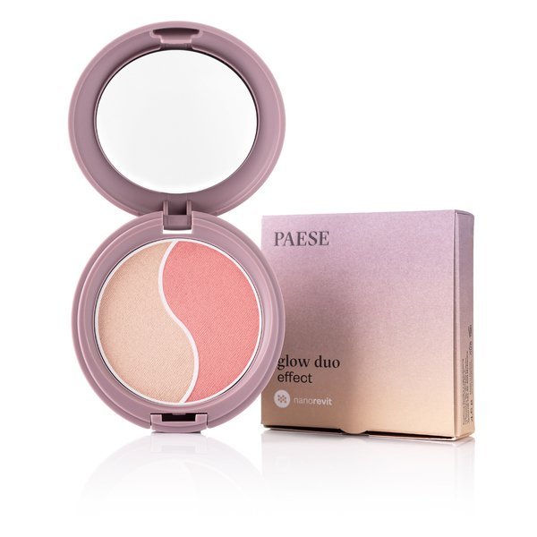 PAESE Nanorevit Glow Duo Effect Puder + Róż