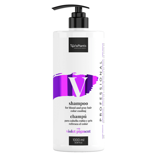 Vis Plantis Violet Pigment Szampon do Włosów 1000ml