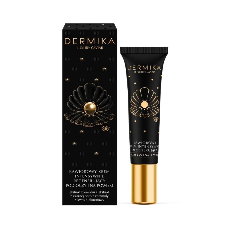 DERMIKA LUXURY CAVIAR Kawiorowy krem intensywnie regenerujący pod oczy i na powieki 15ml