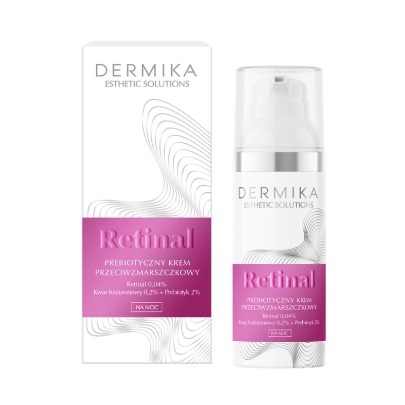 DERMIKA Esthetic Solutions RETINAL Prebiotyczny krem przeciwzmarszczkowy na noc 50 ml
