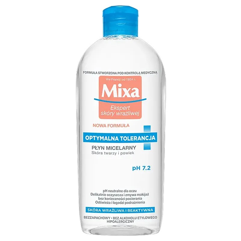 Mixa Płyn Micelarny Optymalna Tolerancja pH 7.2 400ml