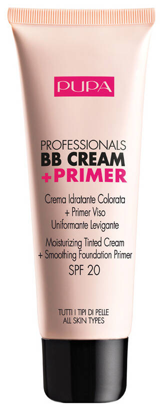 Pupa BB Cream Primer Krem BB SPF20 Cera Normalna i Sucha 002 Sand