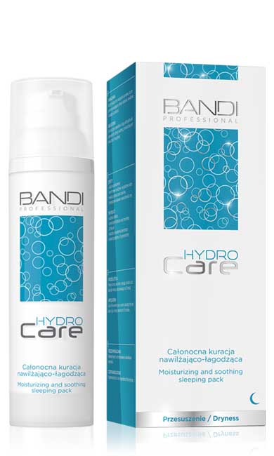 Bandi Hydro Care Całonocna Kuracja Nawilżająco-Łagodząca 75ml