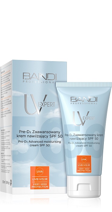 Bandi UV Expert Pre-D3 Zaawansowany Krem Nawilżający SPF50 50ml
