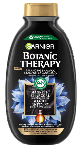 Garnier Botanic Therapy Szampon Węgiel Aktywny 400ml