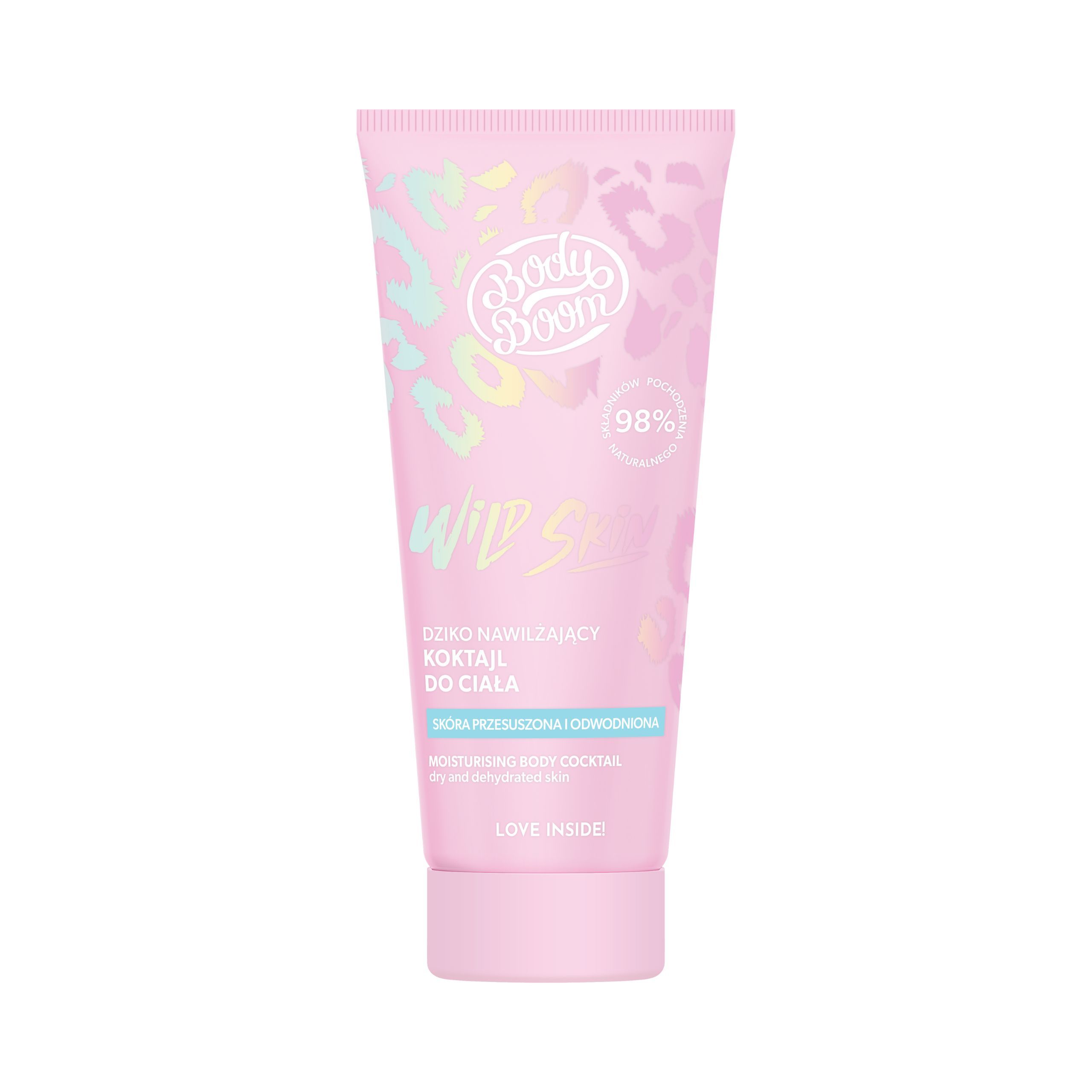 BodyBoom Wild Skin Dziko Nawilżający Koktajl do Ciała 200ml