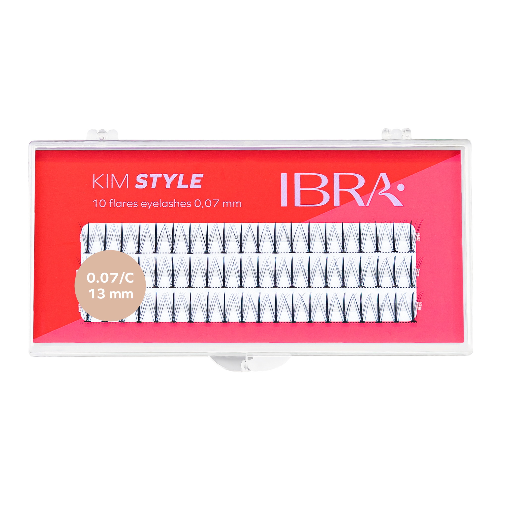 IBRA Makeup Zestaw Kępek Kim Style C 0,07-13mm