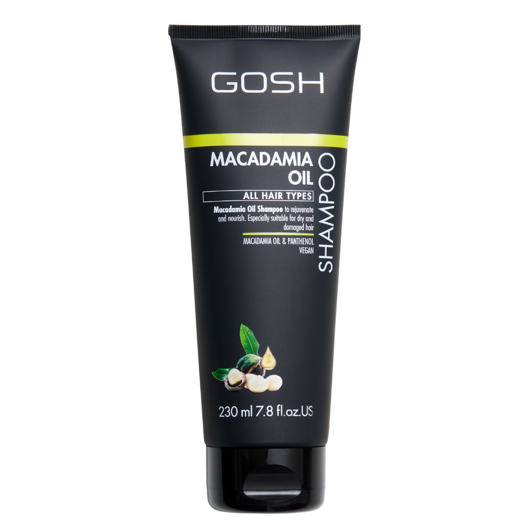 GOSH MACADAMIA OIL Szampon do włosów 230 ml