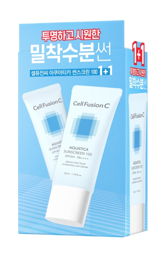 Cell Fusion C Aquatica Nawilżający Krem z Wysoką Ochroną 2 x 35ml