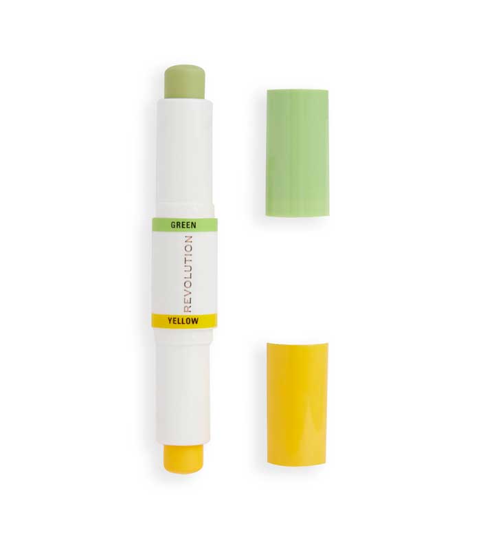 Makeup Revolution Colour Correct Korektor Green & Yellow