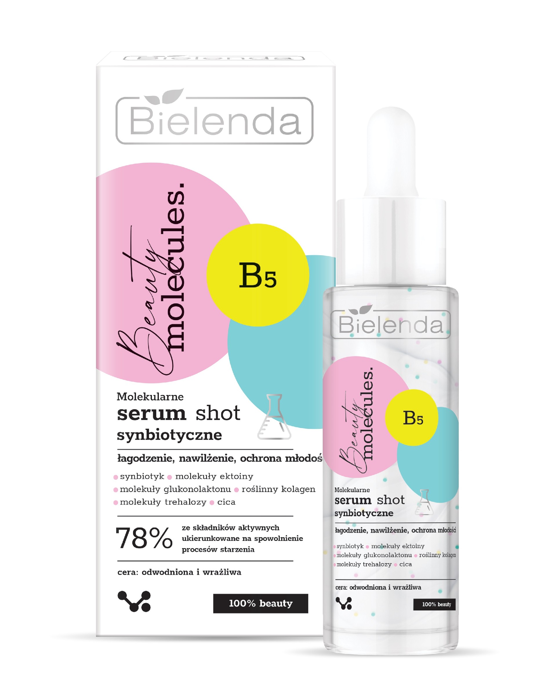 Bielenda Beauty Molecules Molekularne Synbiotyczne Serum Shot 30ml