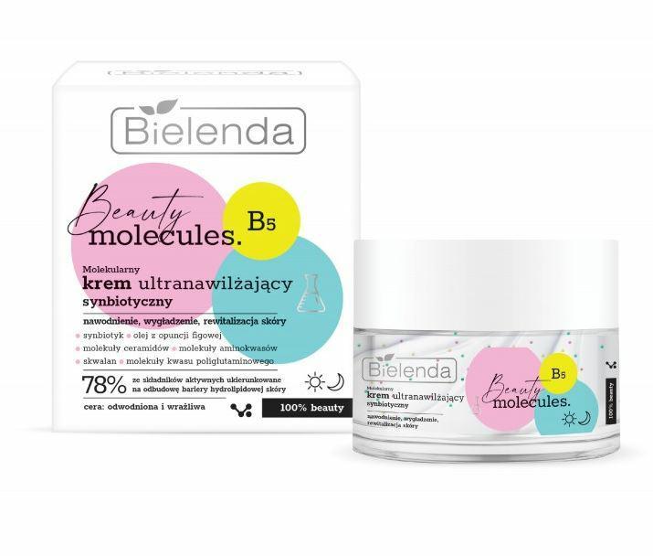 Bielenda Beauty Molecules Krem Ultranawilżający Synbiotyczny 50ml