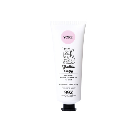 YOPE Gładkie Stopy Naturalny Balsam Naprawczy do Stóp 75ml