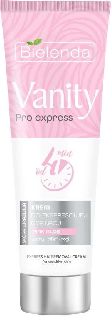 Bielenda Vanity Krem do Ekspresowej Depilacji Pink Aloe 75ml