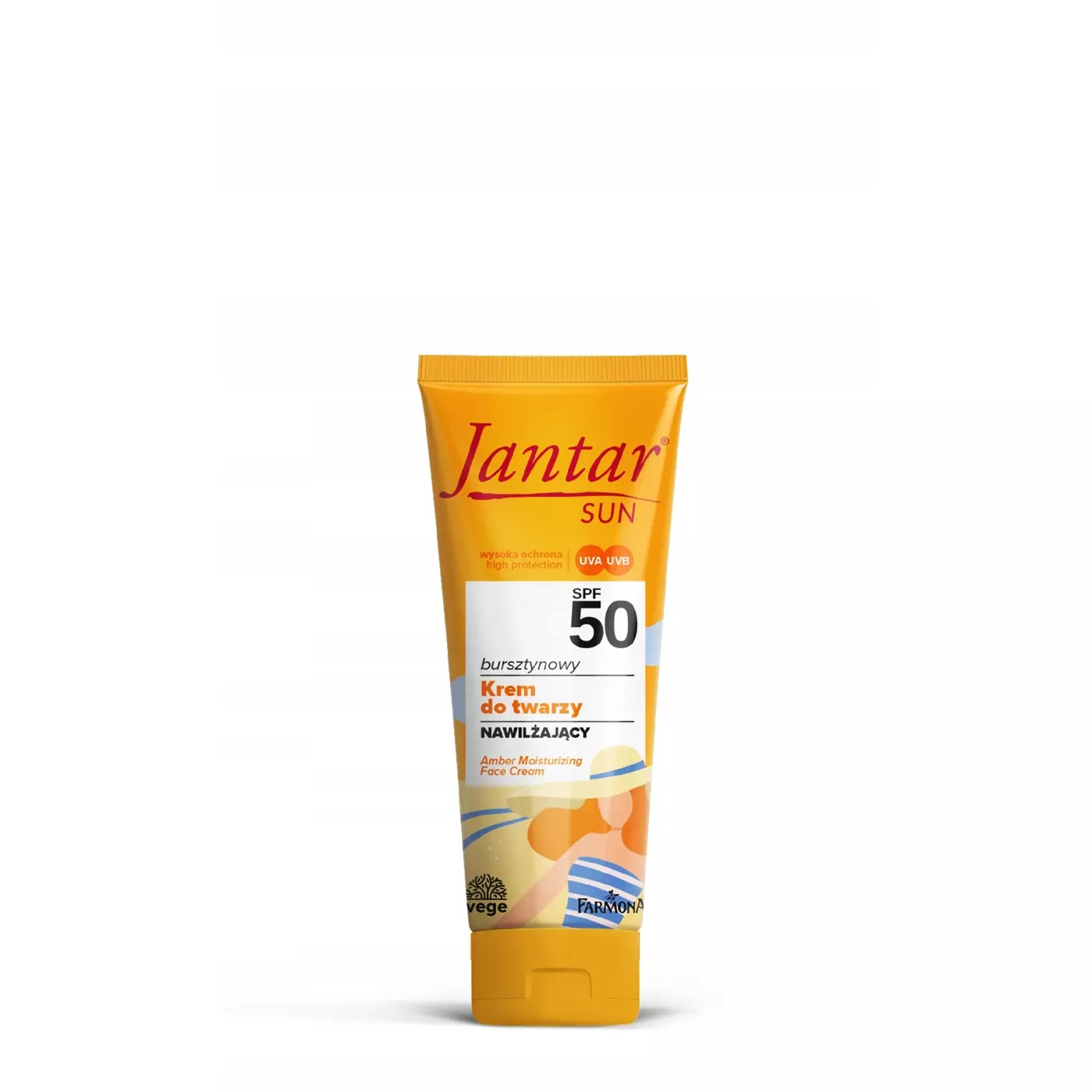 Farmona Jantar Sun Bursztynowy Krem do Twarzy Nawilżający SPF50 50ml