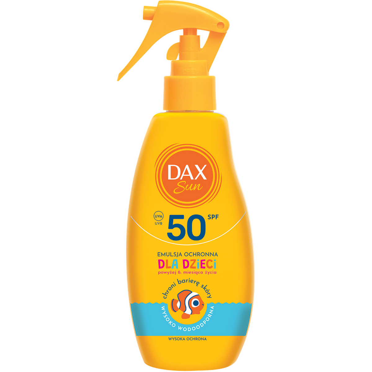 DAX SUN Emulsja do Opalania dla Dzieci i Niemowląt SPF50 200ml