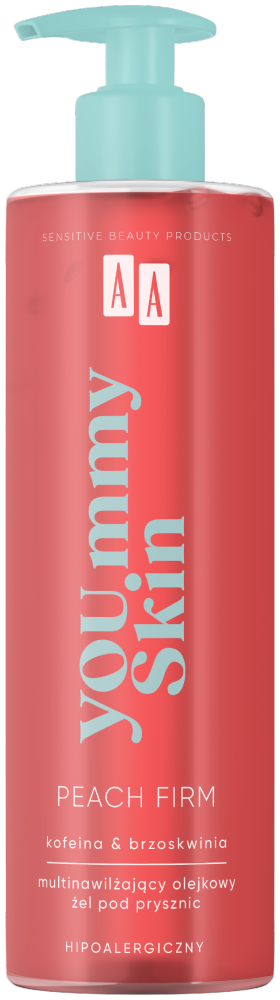 AA YOU.mmy Skin Olejkowy Żel pod Prysznic Peach Firm 400ml