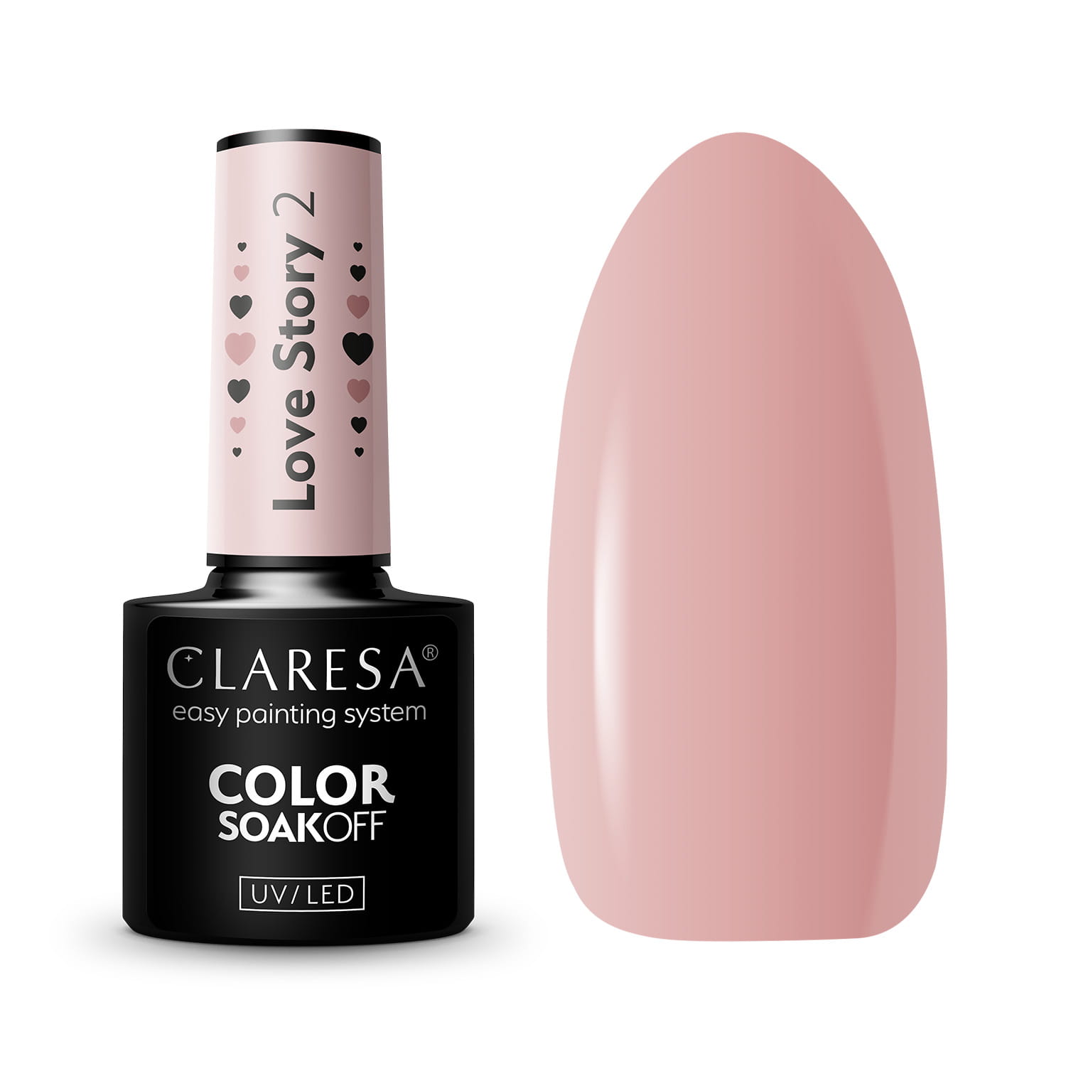 Claresa Lakier Hybrydowy Love Story 2