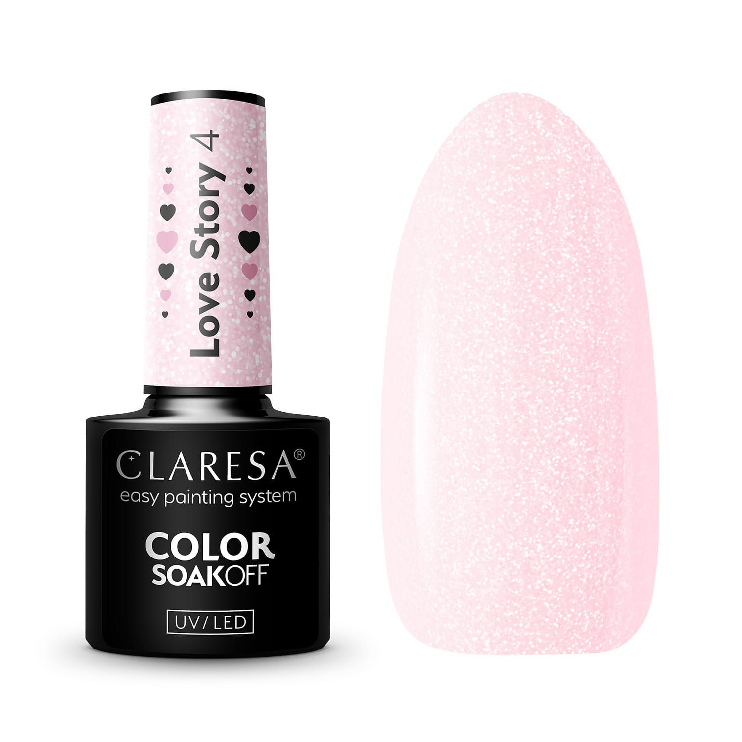 Claresa Lakier Hybrydowy Love Story 4