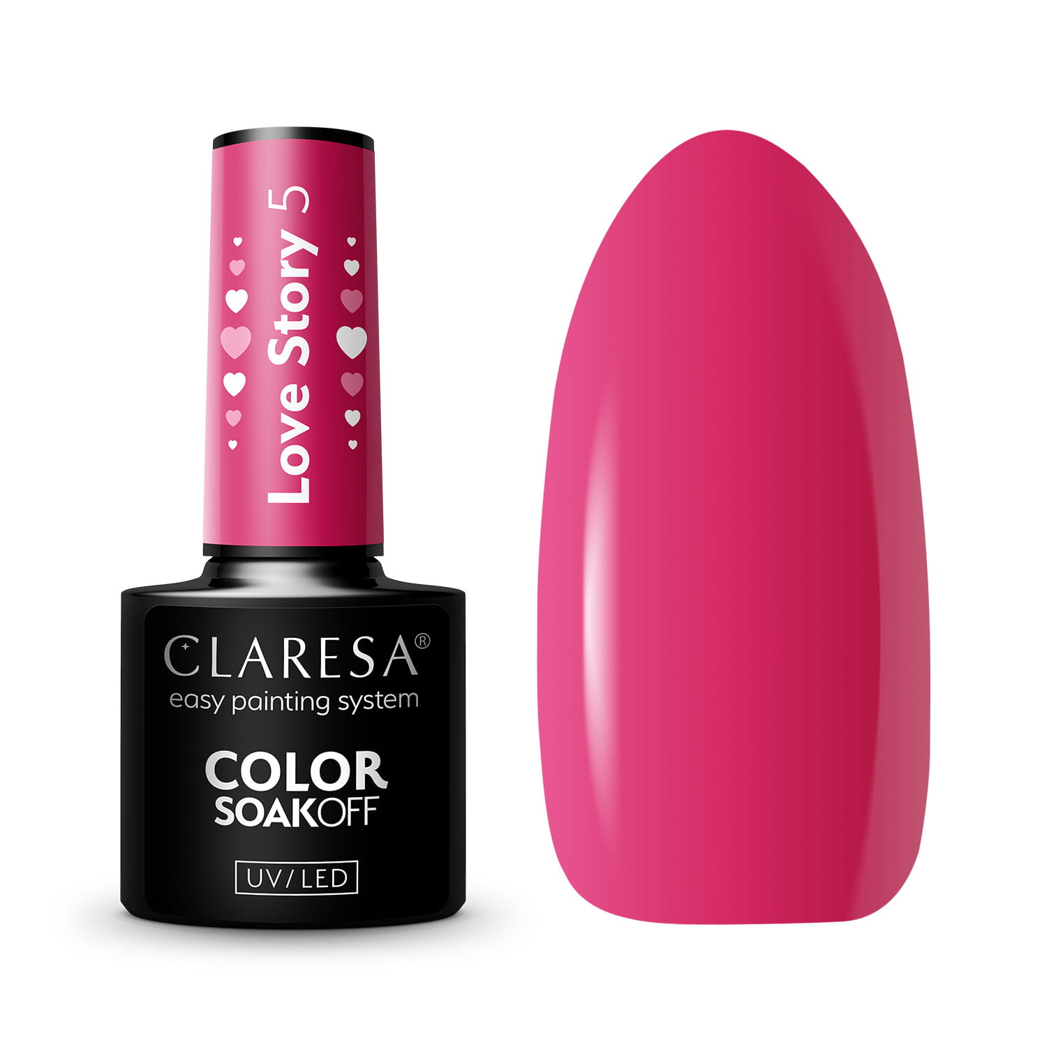 Claresa Lakier Hybrydowy Love Story 5