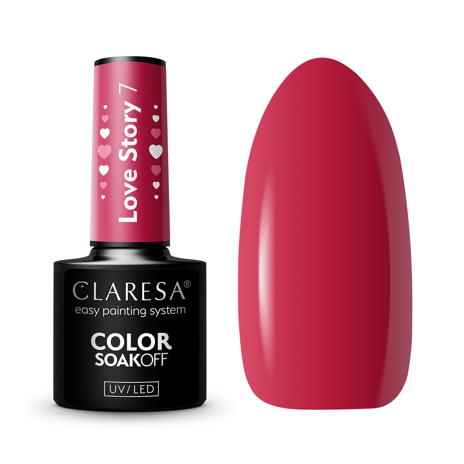 Claresa Lakier Hybrydowy Love Story 7