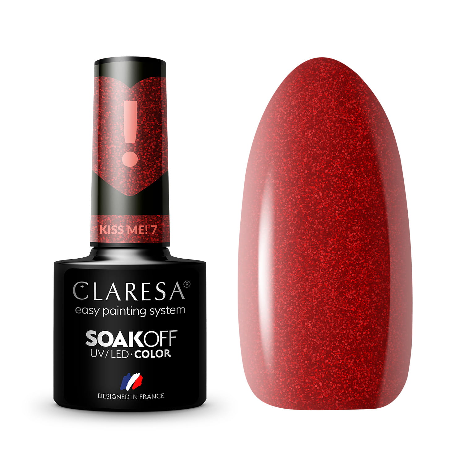 Claresa Lakier Hybrydowy Kiss Me! 7