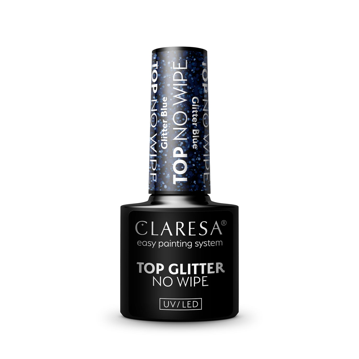Claresa Top no Wipe Glitter Blue 5g