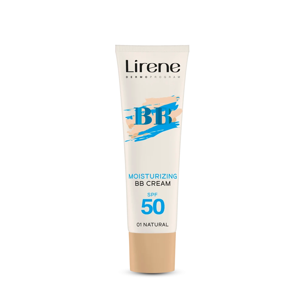 Lirene BB Nawilżający Krem Koloryzujący SPF50+ 01 Naural