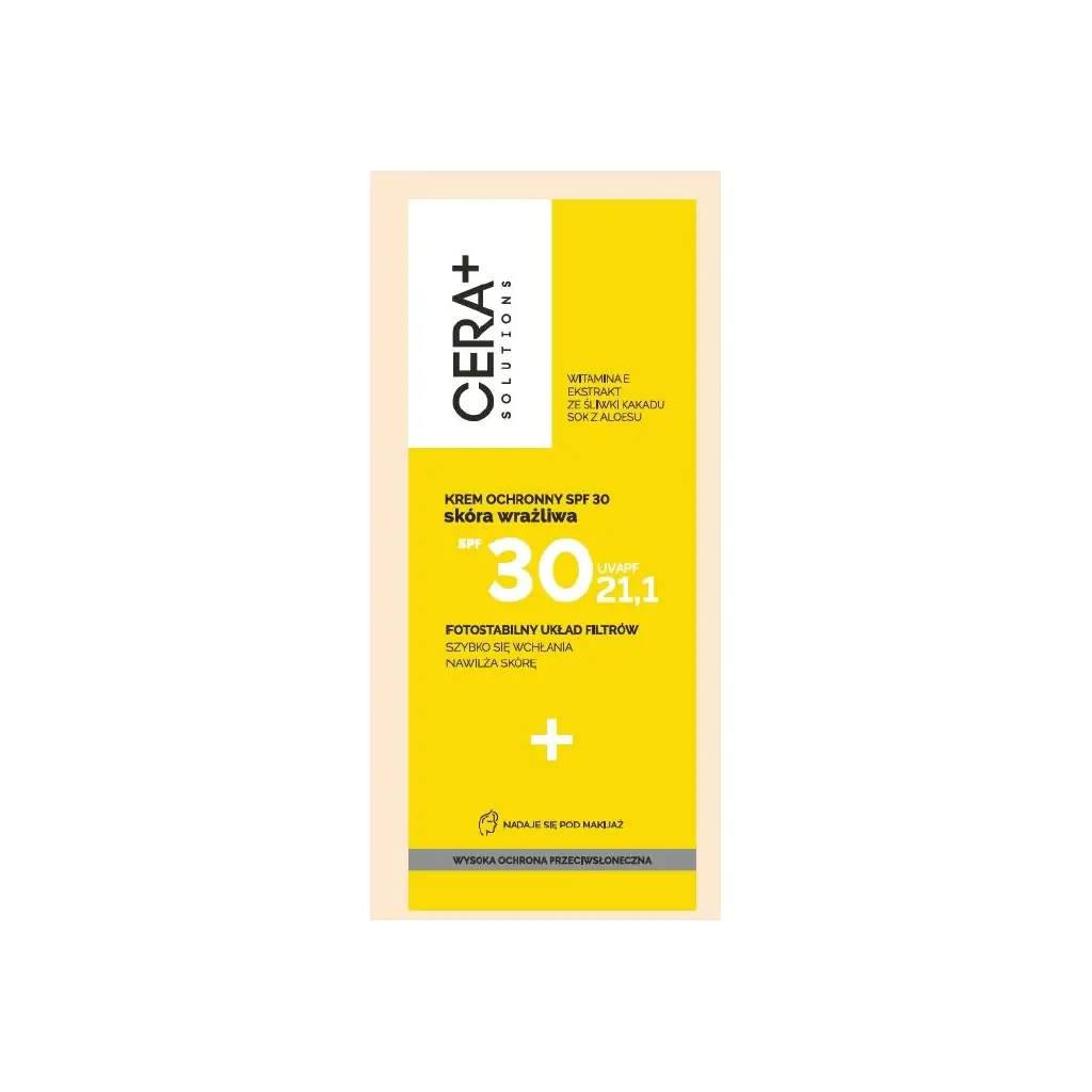 CERA+ Krem do Skóry Wrażliwej SPF30+ 50ml