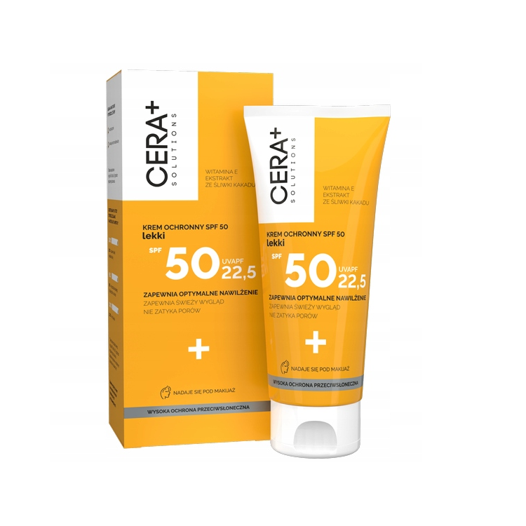 CERA+ Krem Ochronny SPF50+ Lekki 50ml