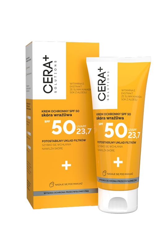CERA+ Krem do Skóry Wrażliwej SPF50+ 50ml